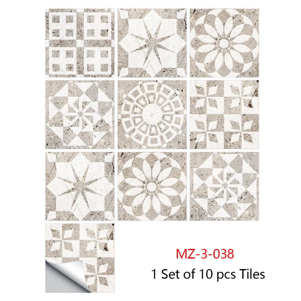 Ceramic marble tile pattern matte tile paste simulation floor tile that strip self-adhesive wear-resistant anti-slip wall paste